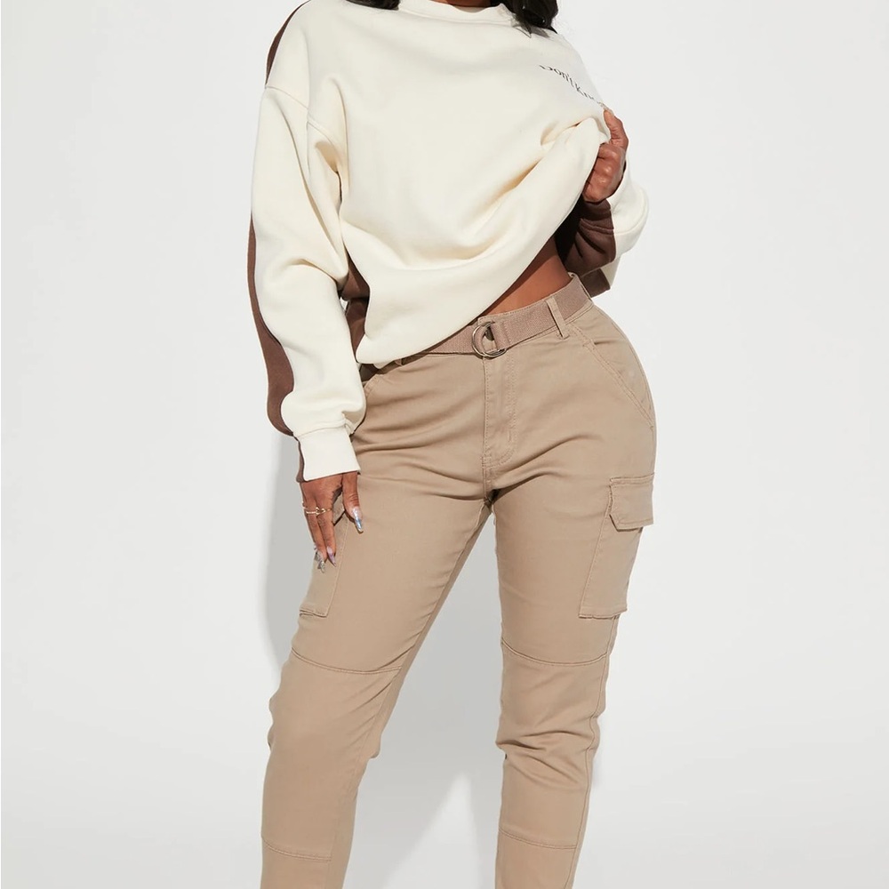 Tan Cargo Pants